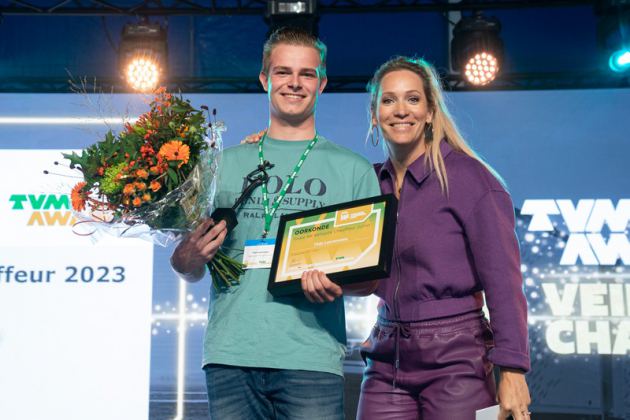 Collega Thijs Laurenssen wint NK Veiligste Chauffeur Junior